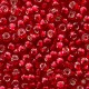 Miyuki rocailles Perlen 8/0 - Silverlined ruby 8-11